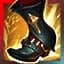 Gunmetal Greaves item icon for Wild Rift